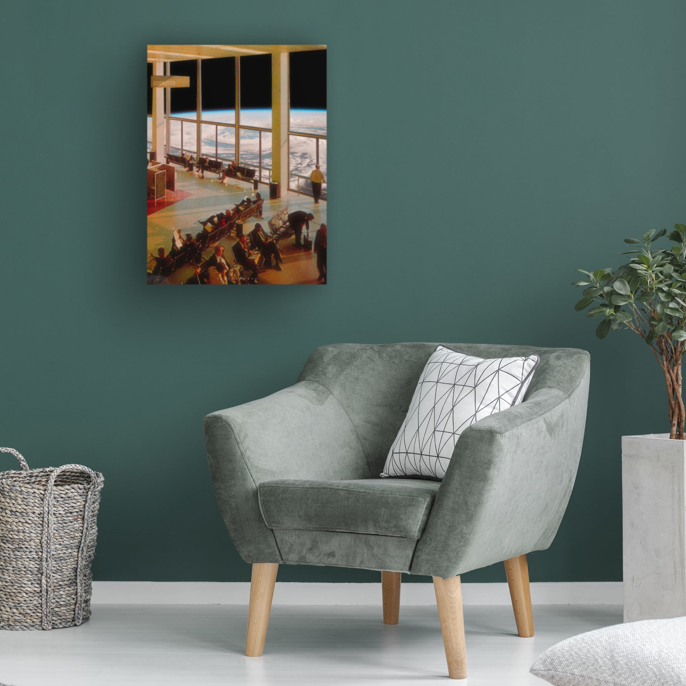 Trademark Fine Art spacerocket art 555 Canvas Wall Art