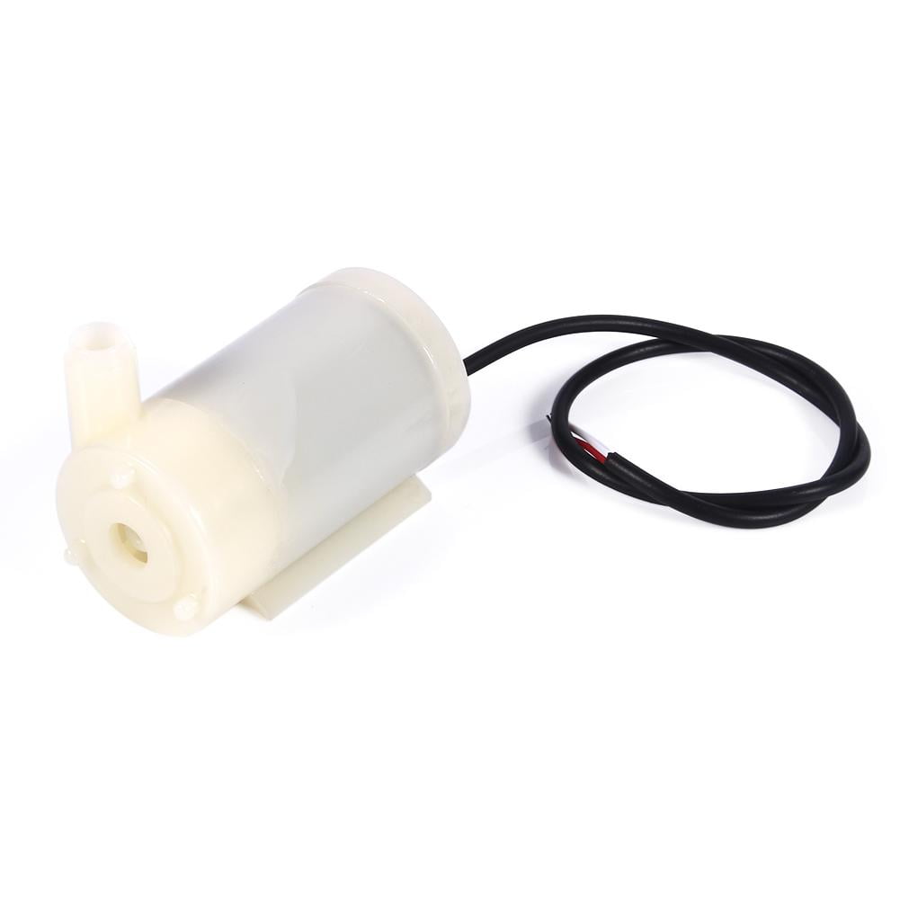 sourcing map Micro Submersible Mini Water Pump with USB Connector DC 3V Horizontal Style for Plant Watering