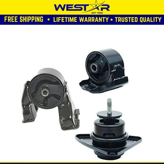 Fits 2007-2011 Hyundai Elantra 2.0L MANUAL Trans Engine Motor Mount Set 3PCS : A7160, A7148, A7167