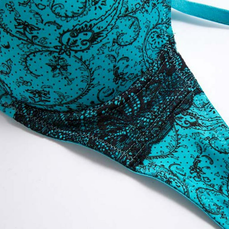 Lenago Women's 39 Piece Lingerie Lace Love Embroidered Sexy Underwire  Underwear Set Lounge Nightwear 