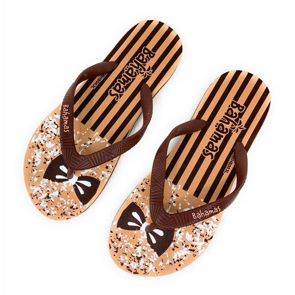 Relaxo Bahamas Flip Flops Sandals Slippers for Women with Summer Fun
