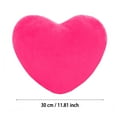 thumbnail image 3 of Heart Pillow, Heart Shaped Pillow, Cute Fluffy Room Decorative Throw Pillow, Love Pillow Heart Plush Cushion for Couch Bed Kid Girls Women Valentine's Day Gift, 3 of 7
