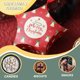 thumbnail image 4 of Toystoory 20 piezas Cajas de regalo de Navidad Caja de dulces de Papá Noel Forma de estrella Cajas de Feliz Navidad Bolsas para el hogar Año nuevo Kits de decoración para fiestas No.03 Toystoory HA008455-03, 4 of 6