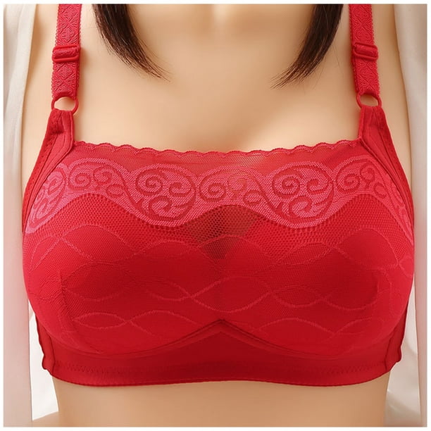 Lace Bra Plus Size A B C D Cup Underwire Gather Adjustment Bras for Women  Underwear (Bands Size : Size 36 or 80, Color : Sky Blue) : :  Clothing, Shoes & Accessories