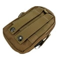 thumbnail image 4 of Tacticshop Belt Utility Tool Pouch for Hiking and Travel Desert Brown Color, 4 of 5