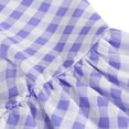 thumbnail image 6 of DailyTrove Women's Blue Polka Dot Fit & Flare Midi Dress - Polyester Vintage Casual & Party Wear, Cute for Outings, 6 of 6