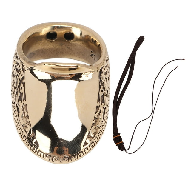 Thumb Protector Rings, Archery Thumb Rings Engraving Pattern For Outdoor 21mm