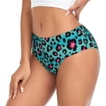 thumbnail image 2 of Fotbe Leopard 1 Calzones Estampados para Mujer – Ropa Interior de Algodón, Cómoda, Suave y Elástica-XX-Large, 2 of 6
