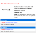 thumbnail image 2 of Control Arm Strut - Compatible with 2014 - 2016 BMW 335i GT xDrive 2015, 2 of 2