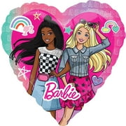 28 inch Barbie Dream Together Foil Mylar Balloon - Party Supplies Decorations