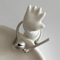 thumbnail image 4 of Fashionable Unisex Mokugyo Rings Sturdy Fashion Jewelry Accessory Portable for Parties Supplies and Dates Outfits, 4 of 9