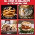thumbnail image 4 of Mini Pancake Maker, Non Stick Plates, Makes 6 Pancakes At Once with Dual Sided Heating for Even Cooking, Intelligent Temperature Control for Breakfast, Snacks, and Desserts, 4 of 8
