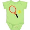 thumbnail image 3 of Inktastic Tennis Racket and Ball Boys or Girls Baby Bodysuit, 3 of 5