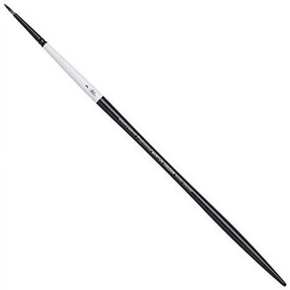 Winsor & Newton Artists' Acrylic Brush, Round- Long Handle, 2
