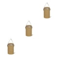 thumbnail image 1 of Eigraketly Bolsa de almacenamiento para cilindro de combustible, bolsa flexible reutilizable con cremallera, para actividades al aire libre, barbacoa, funda Marrón Pequeña 3piezas Eigraketly CBP252339, 1 of 6