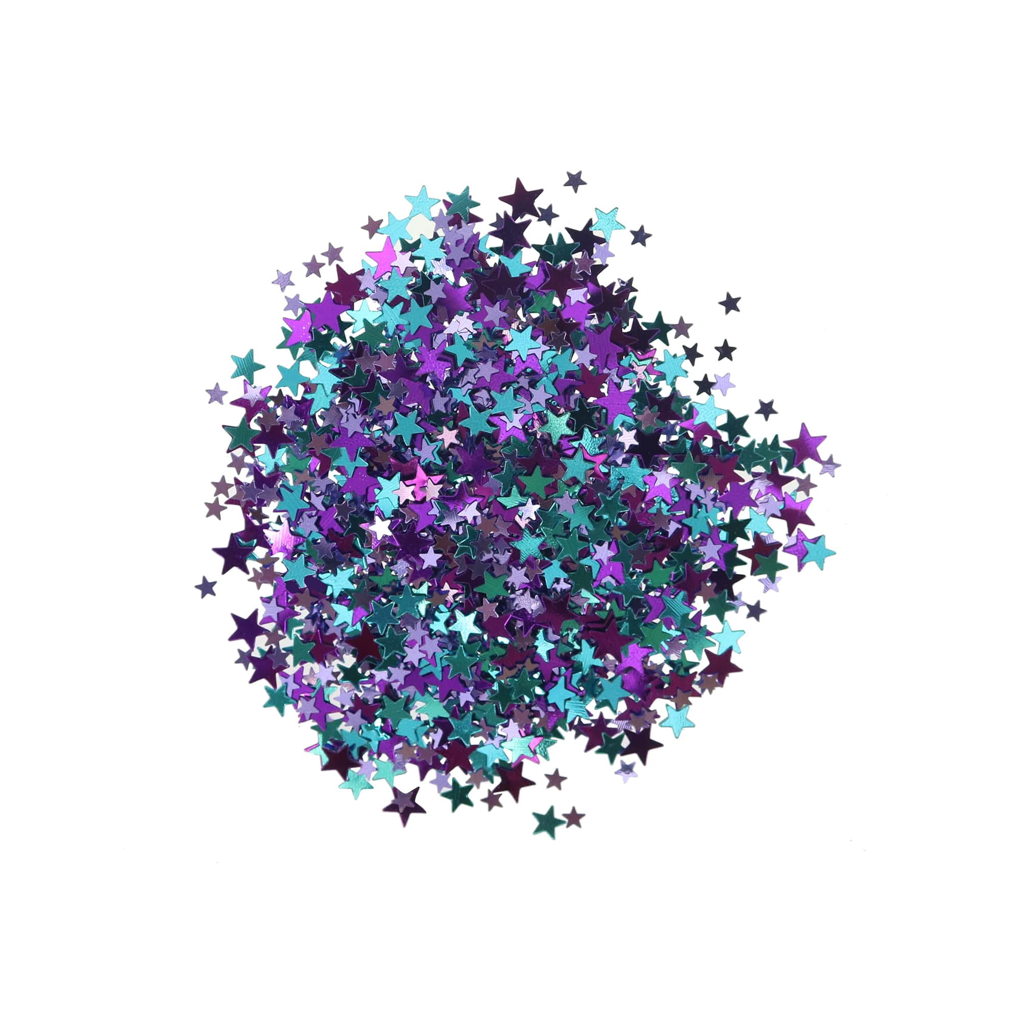 12 Pack: Star Shaped Glitter by Creatology