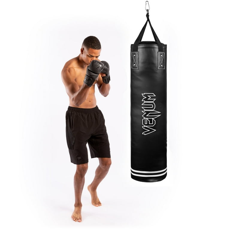 Venum Classic Boxing Punching Bag 100 lbs Black White Heavy