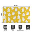 thumbnail image 5 of Happy Halloween Ghost Pattern Door Rugs,Washable Non Slip Door Mats Indoor,Decorative Door Mats,Entry Mat Indoor for Entrance,Bedroom,Kitchen,Bathroom,17"x30", 5 of 6