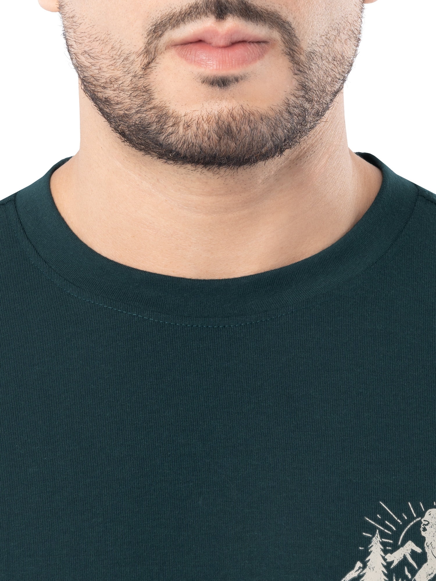 Ozark Trail Men's Active Graphic Tee with Long Sleeves, Sizes S-3XL