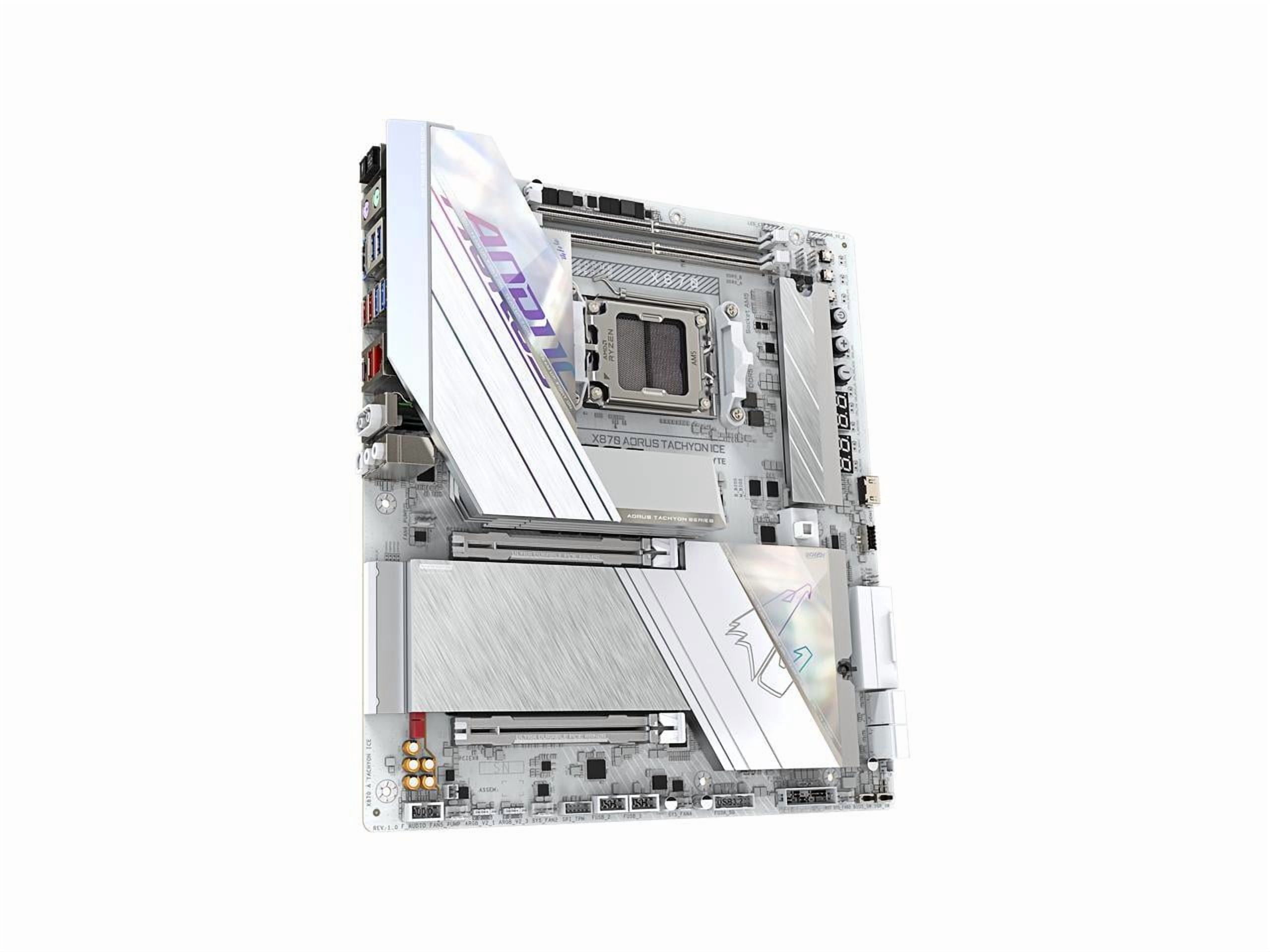 GIGABYTE AORUS X870 TACHYON ICE AM5 AMD X870 Extended ATX AMD X870 