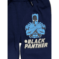 thumbnail image 2 of Marvel Boys Black Panther Drawstring Fleece Sweatpants, Sizes XS-XL, 2 of 4