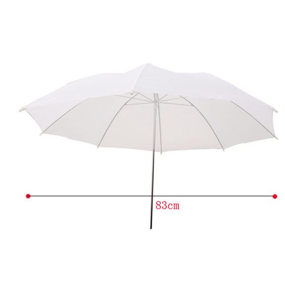 Diffuser 33in / 83cm Studio Flash Translucent White Soft Umbrella