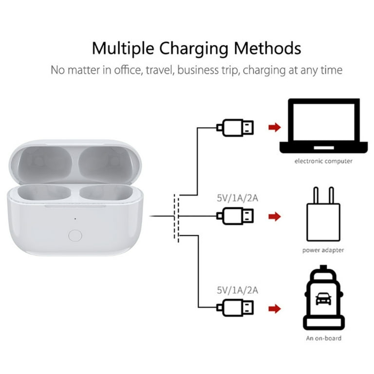 Wireless Charging Case for Apple Airpods Pro - Replaceable Wireless Charging Case for Apple Airpods Pro - Replaceable