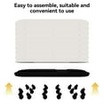 thumbnail image 2 of Riedhoff 59x23.6x27.5in Galvanized Metal Raised Garden Bed with Wheels & Water Reservoir,White, 2 of 7