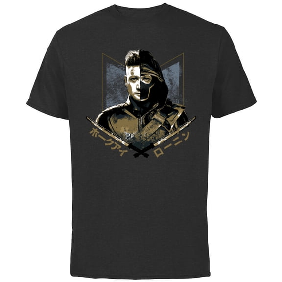 Marvel Avengers: Endgame Ronin Hawkeye - Short Sleeve Cotton T-Shirt for Adults - Customized-Black