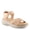 BEIGE, variant on Delosa Women’s Comfort Sandal with Soft Arch Support & Easy Wear