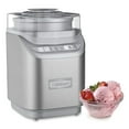 thumbnail image 7 of Cuisinart Ice Cream Maker Machine, 2 Quart, Cool Creations Frozen Yogurt, Gelato, Sorbet Maker, LCD Screen and Timer, Stainless Steel, ICE-70P1, 7 of 7