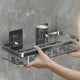 thumbnail image 4 of Estante adhesivo para ducha, organizador de baño, montado en la pared, paquete de 2 estantes de ducha, 4 of 6