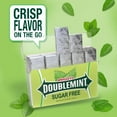 thumbnail image 6 of (2 pack) Wrigley's Doublemint Mint Gum Sugar Free Chewing Gum - 35 Stick, 6 of 23