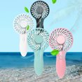 thumbnail image 3 of Fairnull Portable Outdoor Mini Handheld USB Charging Summer Desktop Office Cooling Fan, 3 of 8