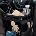 thumbnail image 6 of Virgo Constellation Foldable Car Trash Can with Lid - Leak-proof Hanging Storage Bag for Car - Trash Can for Car, 6 of 6