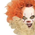 thumbnail image 1 of Halloween clown mask horror garland door decoration wall hanging haunted house atmosphere decoration props pendant, 1 of 5
