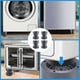 thumbnail image 3 of Adjustable Height Washing Machine Support, Anti Vibration Washing Machine Foot Pad, Washing Machine Pad 4PCS, 3 of 5