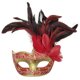 thumbnail image 1 of Máscara para cosplay, carnavales, mascaradas, plumas, Halloween, 1 of 1