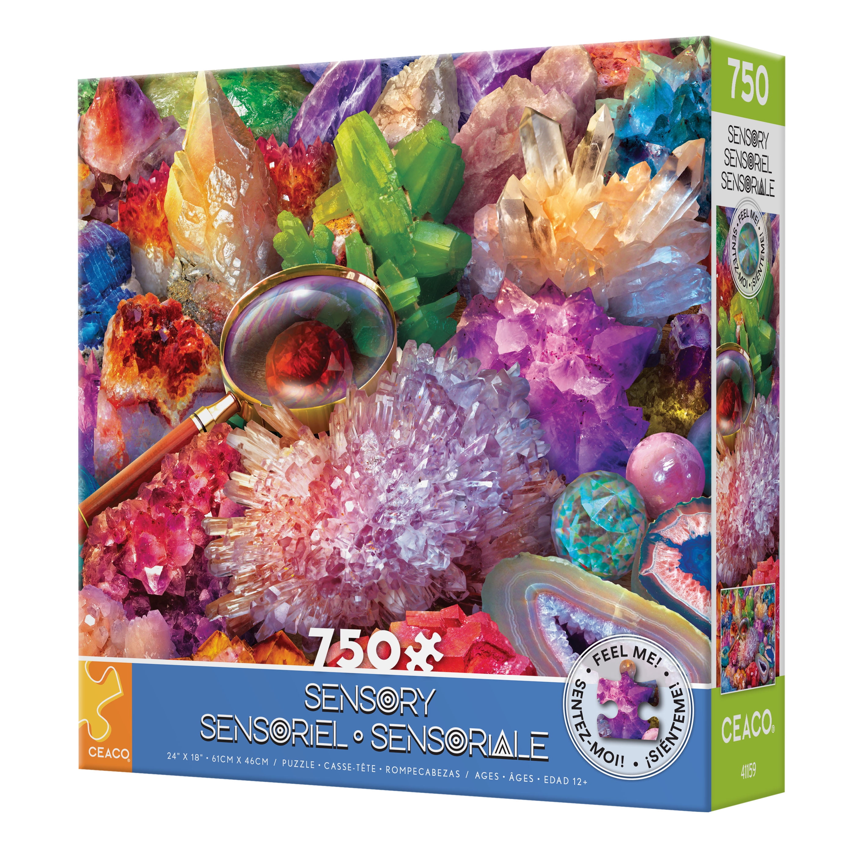 Ceaco Sparkling Minerals Texture (Eduard) 750 Piece Interlocking Jigsaw Puzzle