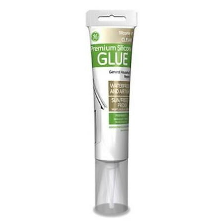 Silicone II 2.8 OZ Clear Household Glue 100% Silicone (Best Glue For Silicone)