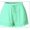 M491 Mint Green, variant on Tfken Women Shorts For Summer Drawstring Solid Color Shorts With Lace Trim Trendy Casual Female Leisure Clothes Green
