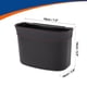 thumbnail image 4 of Bote de basura para automóvil Unique Bargains colgante para asientos traseros de plástico cuero sintético negro 1 Pcs, 4 of 6