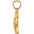 thumbnail image 2 of 14K Yellow Gold D/C Camel Pendant Made In United States c4582, 2 of 5