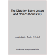 The Dictation Book: Letters and Memos (Series 90), Used [Hardcover]