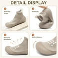 thumbnail image 5 of Meckior Baby Sock Shoes Baby Walking Shoes Infant Non-Slip Breathable Slippers Soft Rubber Sole Sneakers for Baby Boys Girls, 5 of 10