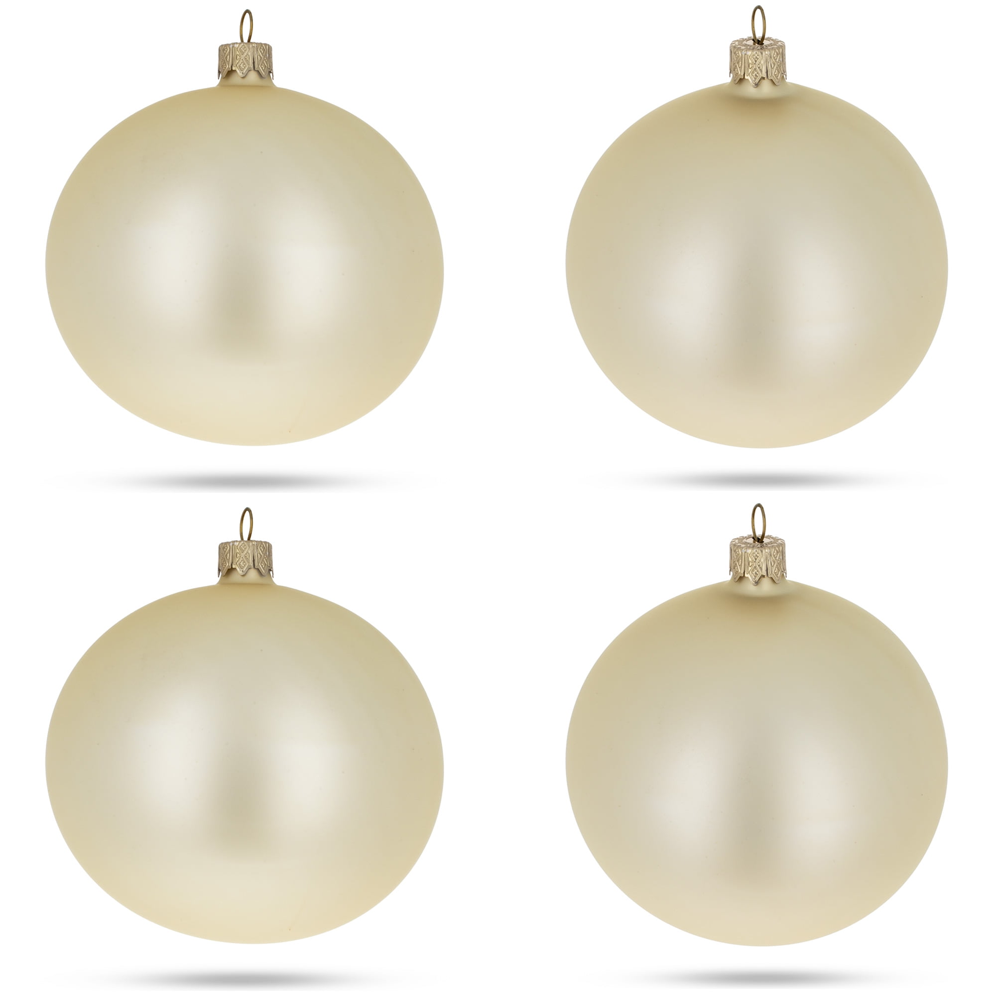 solid color christmas ball ornaments