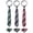 T3e015, variant on 3pcs Boys Pre-Tied Neckties & Pocket Square Set Adjustable Neck Strap Tie for Kids School Boys Ties