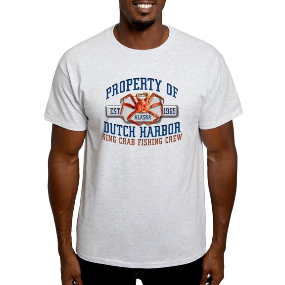 CafePress - DUTCH HARBOR CRABBING Light T Shirt - Men's Classic Graphic T-Shirt