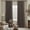 Brown-52"W x 96"L (Pack of 2), variant on Moss Light Olive Green Farmhouse Blackout Curtafor Living Room Farm House Country Style Linen Tweed Textured Bedroom Wide 52 X 63 Inch Length 2 Panels Set Army