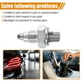 thumbnail image 4 of Unique Bargains Neutral Safety Switch Back-up Lamp Switch for Toyota 4Runner 1987 Metal Plastic Silver Tone Gray, 4 of 6